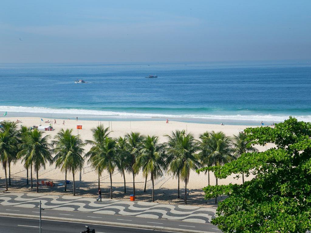 Deslumbrante Vista A De Copacabana. Apartemen Rio de Janeiro